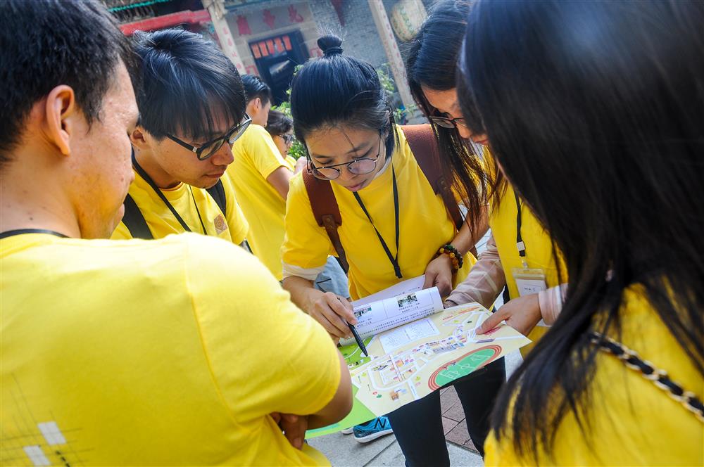 A Associação Cultural da Vila da Taipa procura integrar os elementos culturais nas atividades organizadas, para que os participantes, além de se divertirem, tenham uma experiência mais frutuosa. Foto: Taipa Village Orienteering Competition 2018.    Foto cedida pela entrevistada